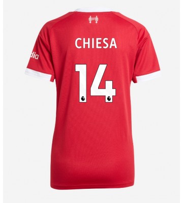 Liverpool Federico Chiesa #14 Hjemmebanetrøje Dame 2025-26 Kortærmet